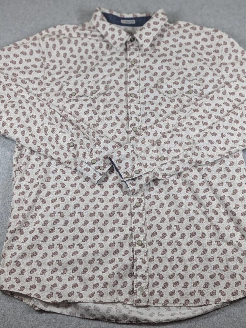Moonshine Spirit by Brad Paisley Shirt Men's XL Long Sleeve Western Pearl Snap